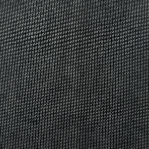2-Thread Black Poly Sharkstooth Scrim