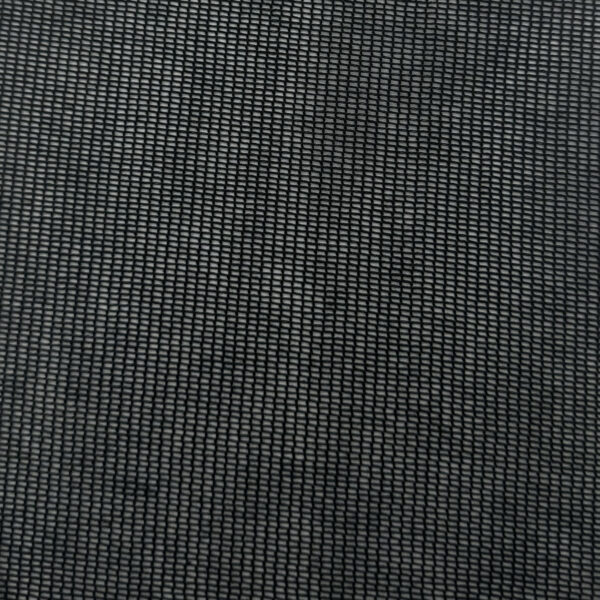 2-Thread Black Poly Sharkstooth Scrim